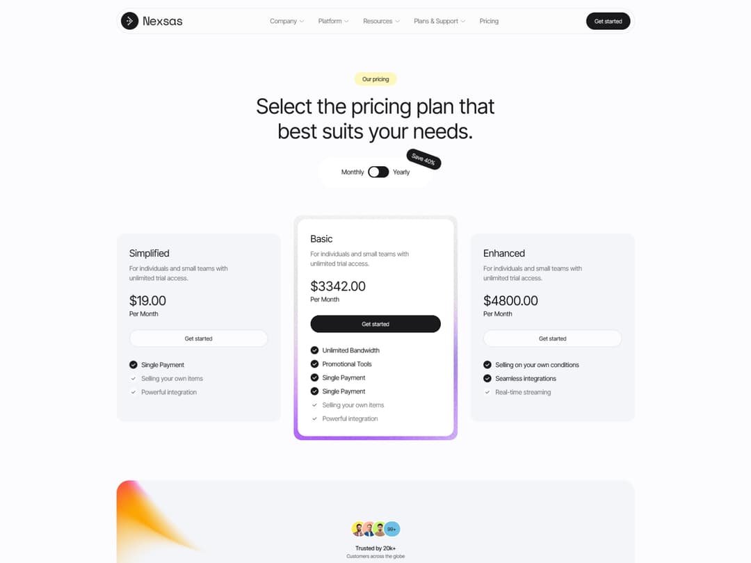 Pricing - Style 05