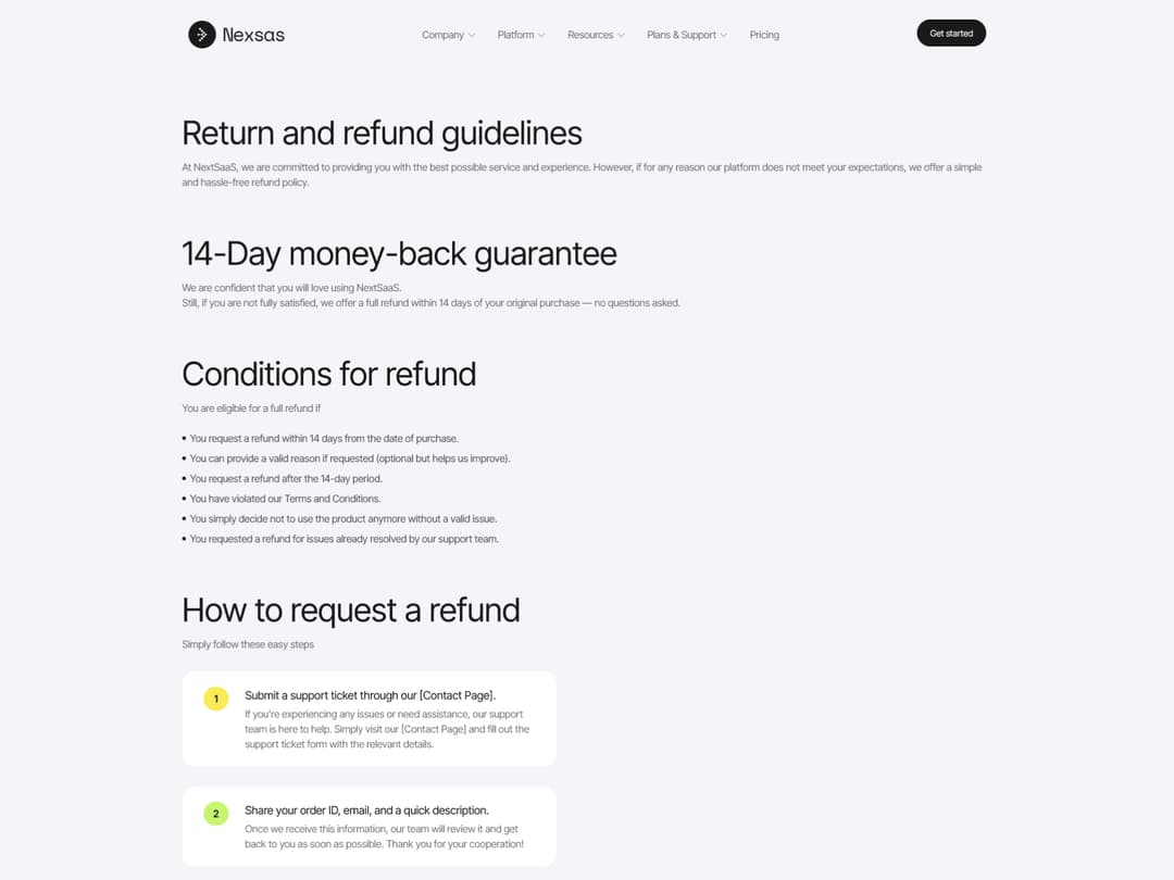 Refund Policy