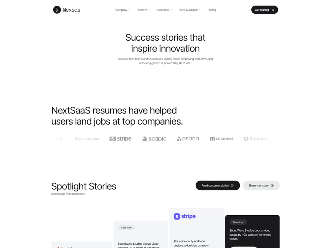 Success Stories
